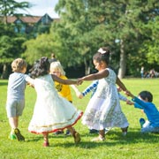 Playing boosts social skills in children.