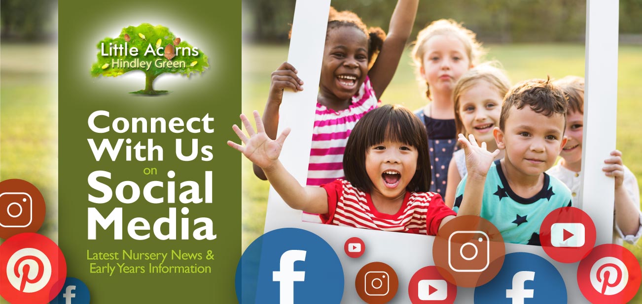 Connect With Us on Social Media — for Latest Nursery News & Early Years Information